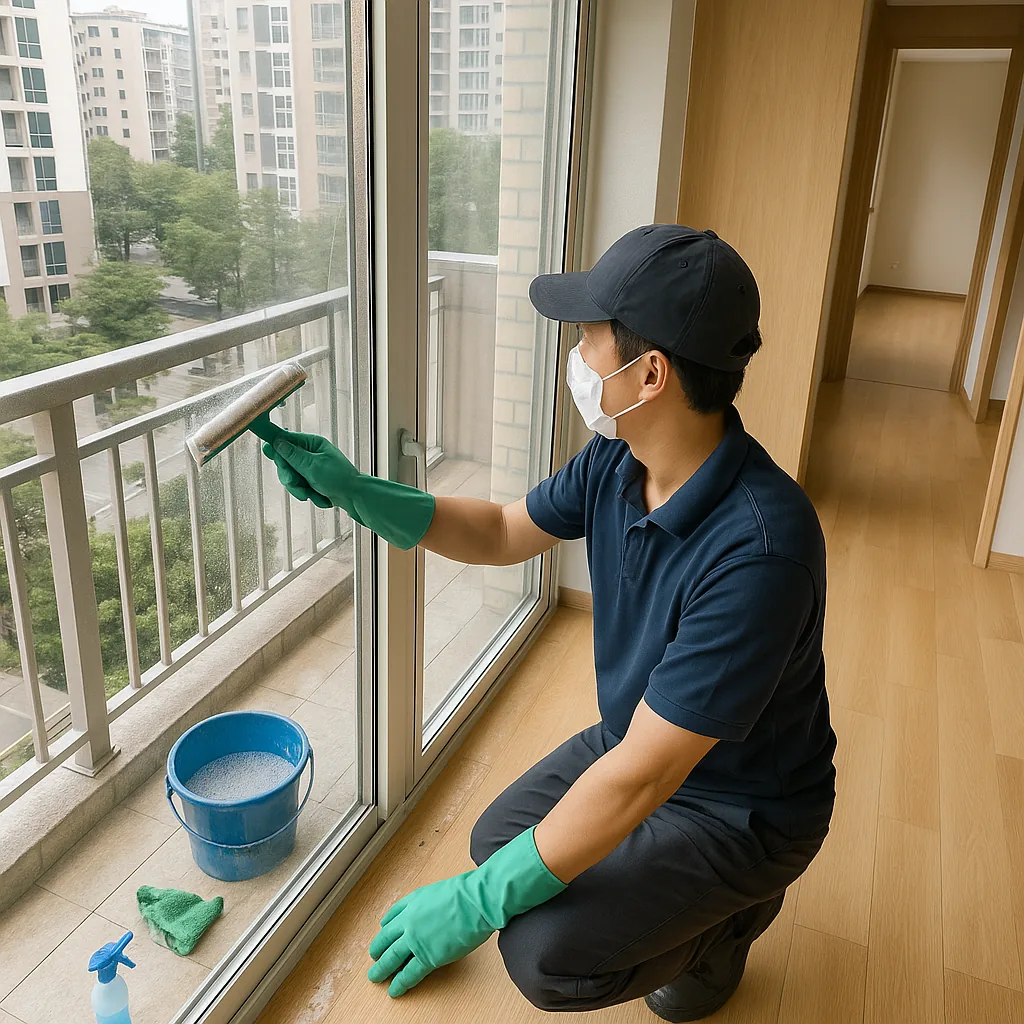 종로구 무악동 입주청소 베란다 청소