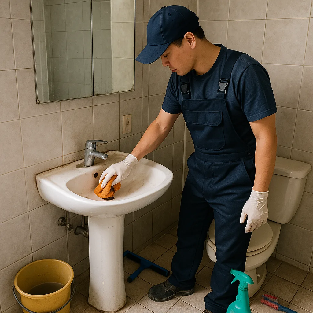 연수구 송도동 입주청소 욕실 청소