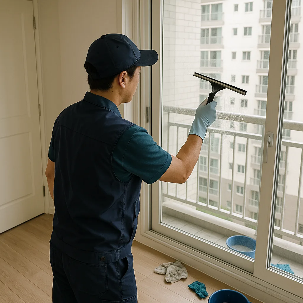 중구 동성로1가 입주청소 작업사진 청소